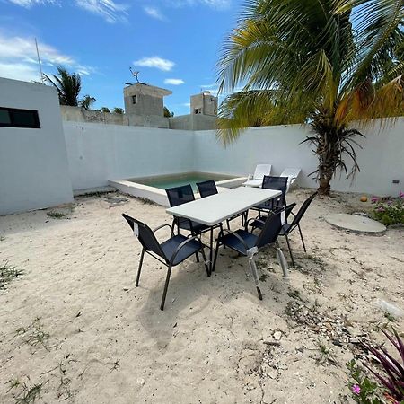 Pueblo ChicxulubCasa Con Piscina En Chixchulub A 100 M De La Playa别墅 外观 照片