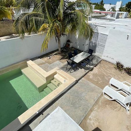 Pueblo ChicxulubCasa Con Piscina En Chixchulub A 100 M De La Playa别墅 外观 照片