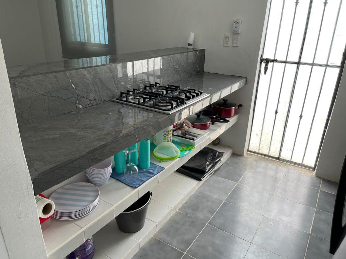 Pueblo ChicxulubCasa Con Piscina En Chixchulub A 100 M De La Playa别墅 外观 照片