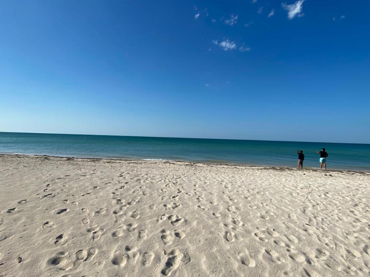 Pueblo ChicxulubCasa Con Piscina En Chixchulub A 100 M De La Playa别墅 外观 照片