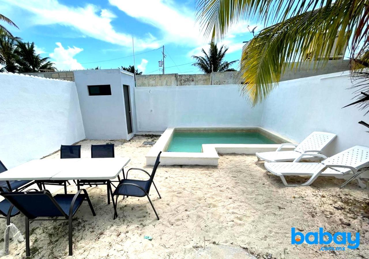 Pueblo ChicxulubCasa Con Piscina En Chixchulub A 100 M De La Playa别墅 外观 照片