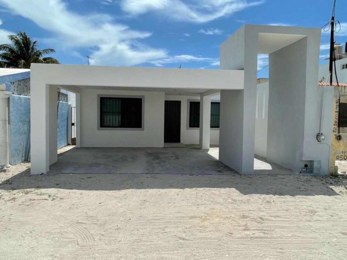Pueblo ChicxulubCasa Con Piscina En Chixchulub A 100 M De La Playa别墅 外观 照片