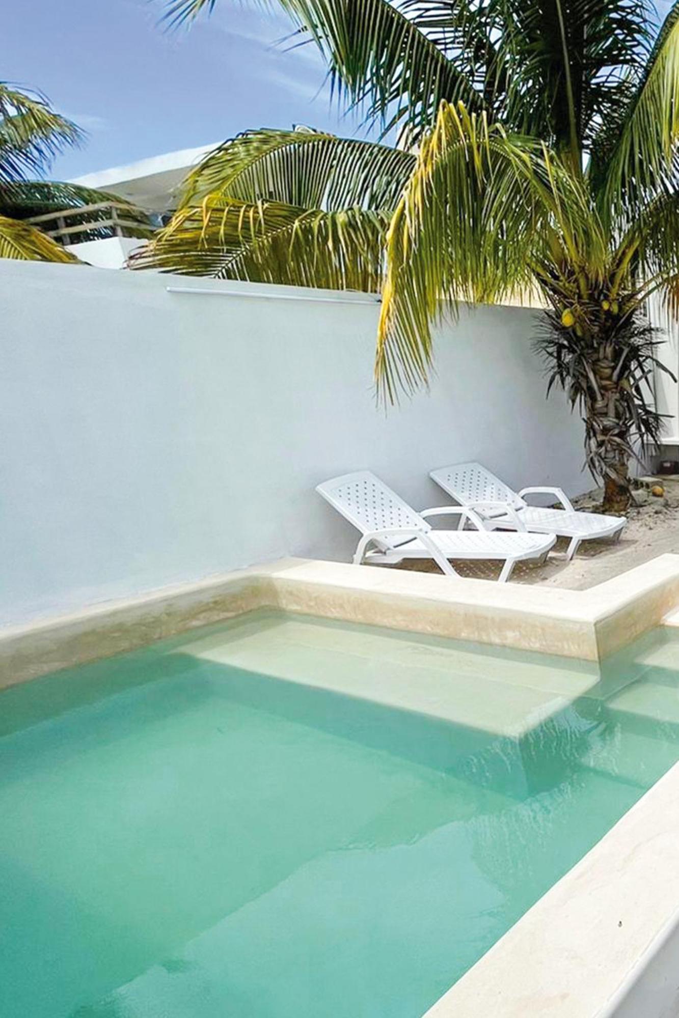 Pueblo ChicxulubCasa Con Piscina En Chixchulub A 100 M De La Playa别墅 外观 照片