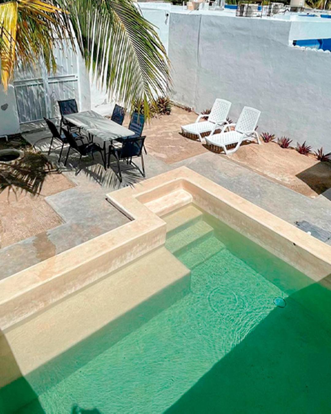 Pueblo ChicxulubCasa Con Piscina En Chixchulub A 100 M De La Playa别墅 外观 照片